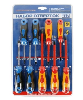 набор отверток 9в1SDS