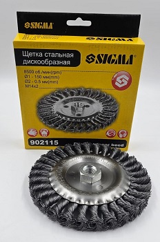 щетка диск жесткая