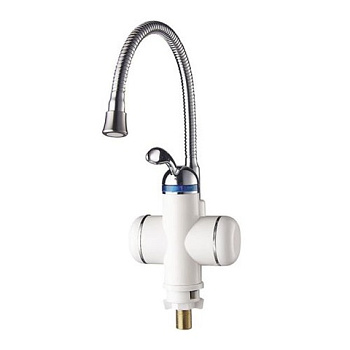 ZERIX ELW01-F (ELW-07) водонагреватель 3 kW проточный, с РЕФЛЕКТОРНЫМ изливом, на мойку