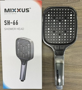 MIXXUS SH-66 Лейка для душа, 3 функции (Цвет хром)