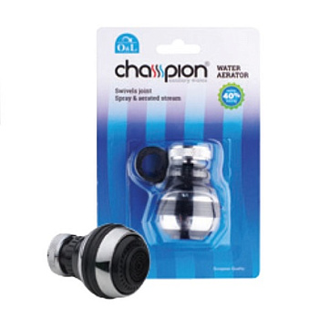 CHAMPION AE-006 Аэратор поворотный M22/M24, латунь