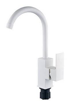 ATEX KUBUS-011 SET WHITE Смеситель для кухни (с подводкой)