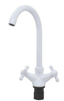 ATEX PABLO-275 SET WHITE (PABLO-275 WHITE) Смеситель для кухни (с подводкой)