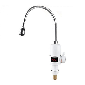 ZERIX ELW06-EF водонагреватель 3 kW проточный, С ИНД. ТЕМП., РЕФЛ. излив
