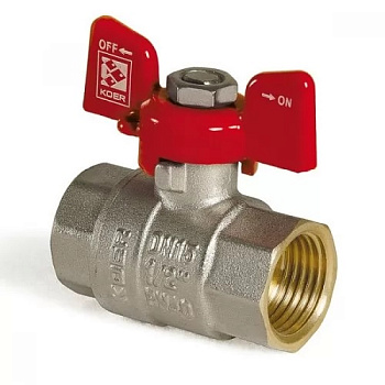 KOER KR.217 - кран шаровый 1/2" ГГБ
