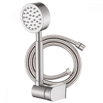 ZERIX SHOWER SET-04 SUS Душевой набор из нерж. стали SUS304 (шланг, лейка, кронштейн)