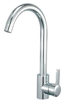 ATEX EZA-011 CHROME Смеситель для кухни из нерж. стали(с подводкой)