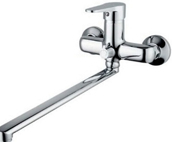 ATEX ARCO 006 (EURO) Смеситель для ванны(с шлангом, лейкой и кронштейном)