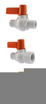 кран шаровый с внутренней резьбой 1/2" (ручка) Norton (для полива)