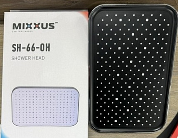 MIXXUS SH-66-OH Лейка для душа потолочная, 300x200мм (Цвет хром)